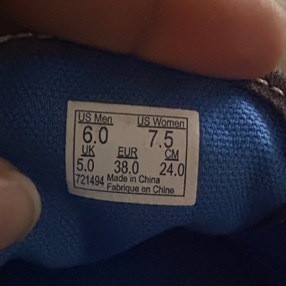 Vans Classic Navy and White Sneakers - Picture 5 of 6